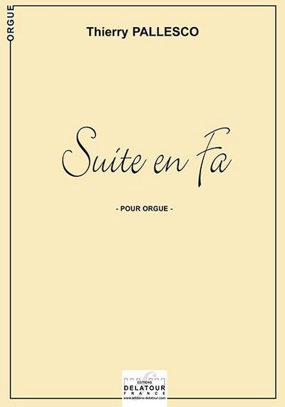 Picture of SUITE EN FA POUR ORGUE