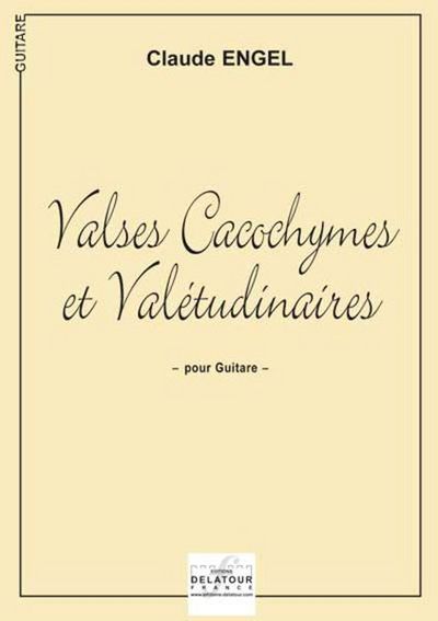 Picture of VALSES CACOCHYMES ET VALETUDINAIRES POUR GUITARE