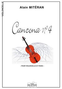 Image de CANZONA N04 POUR VIOLONCELLE ET PIANO