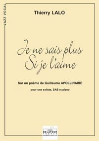 Picture of JE NE SAIS PLUS SI JE L'AIME