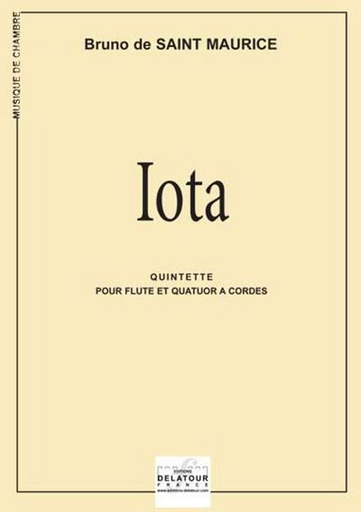 Image de IOTA POUR FLUTE ET QUATUOR A CORDES