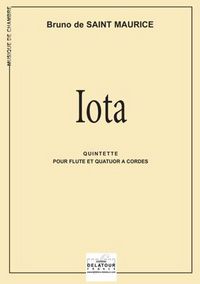 Image de IOTA POUR FLUTE ET QUATUOR A CORDES