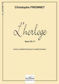 Picture of L'HORLOGE POUR 2 CLARINETTES ET CLARINETTE BASSE