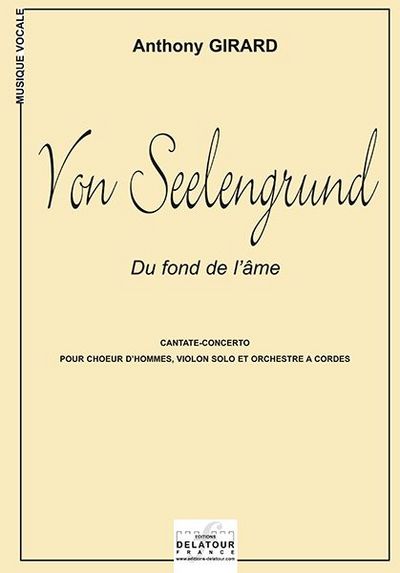 Picture of VON SEELENGRUND (CANTATE-CONCERTO)