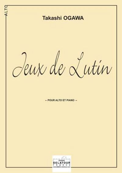 Picture of JEUX DE LUTIN POUR ALTO ET PIANO