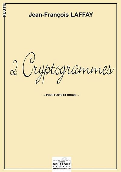 Image de 2 CRYPTOGRAMMES POUR FLUTE ET ORGUE