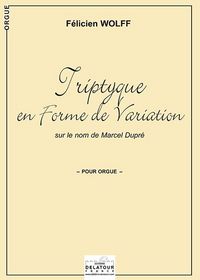 Image de TRIPTYQUE EN FORME DE VARIATION SUR LE NOM DE MARCEL DUPRE