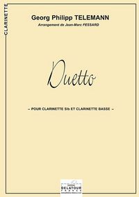 Picture of DUETTO POUR CLARINETTE ET CLARINETTE BASSE