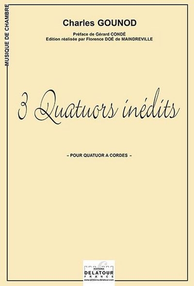 Picture of 3 QUATUORS A CORDES INEDITS