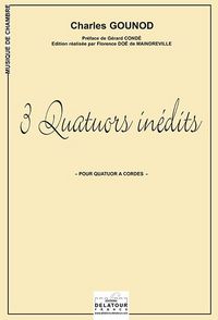 Picture of 3 QUATUORS A CORDES INEDITS