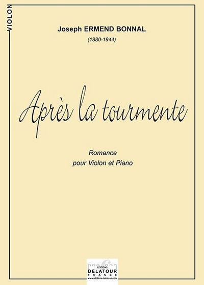 Picture of APRES LA TOURMENTE POUR VIOLON ET PIANO