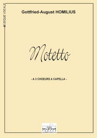 Picture of MOTETTO A 3 CHOEURS A CAPELLA