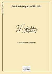 Picture of MOTETTO A 3 CHOEURS A CAPELLA