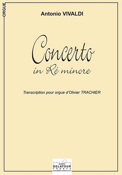 Picture of CONCERTO IN RE MINORE POUR ORGUE