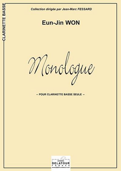 Image de MONOLOGUE POUR CLARINETTE BASSE