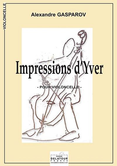 Picture of IMPRESSIONS D'YVER POUR VIOLONCELLE