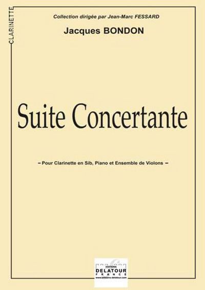 Picture of SUITE CONCERTANTE POUR CLARINETTE ET ENSEMBLE - CONDUCTEUR