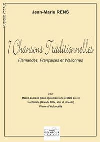 Image de 7 CHANSONS TRADITIONNELLES FLAMANDES, FRANCAISE ET WALLONNES