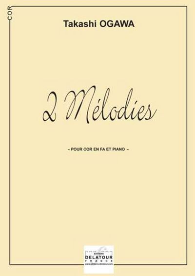 Image de 2 MELODIES POUR COR ET PIANO