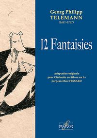 Image de 12 FANTAISIES POUR CLARINETTE