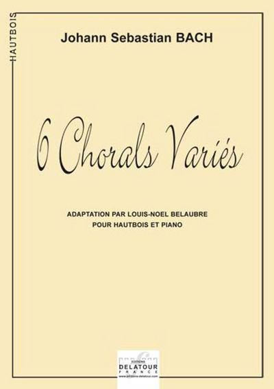 Image de 6 CHORALS VARIES POUR HAUTBOIS ET PIANO