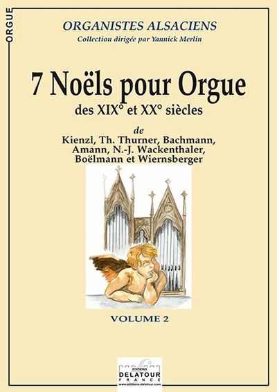 Image de 7 NOELS POUR ORGUE DES XIXE ET XXE SIECLES