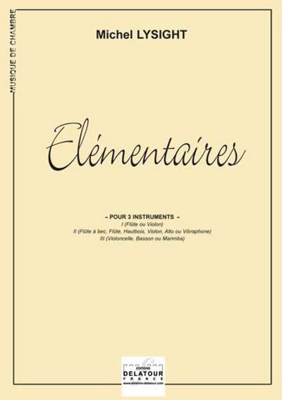 Picture of ELEMENTAIRES POUR 3 INSTRUMENTS