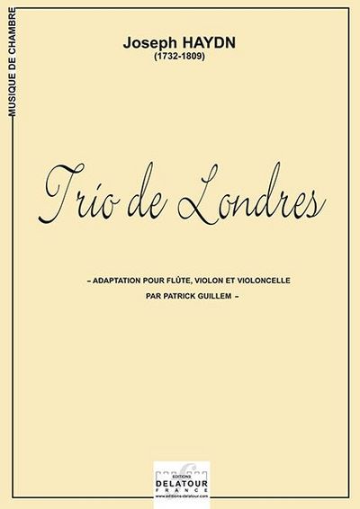 Picture of TRIO DE LONDRES (TRIO N01) VERSION AVEC VIOLONCELLE