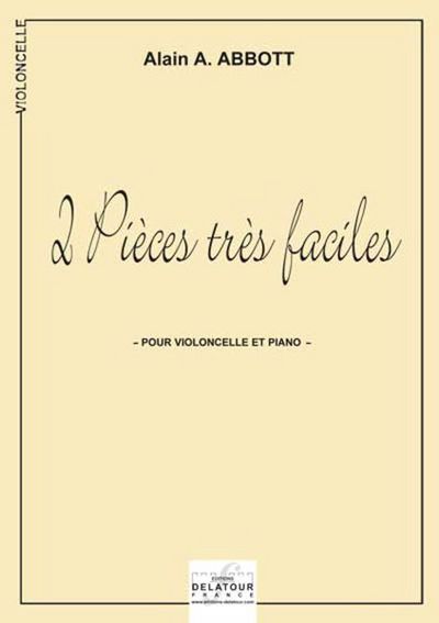 Picture of 2 PIECES TRES FACILES POUR VIOLONCELLE ET PIANO