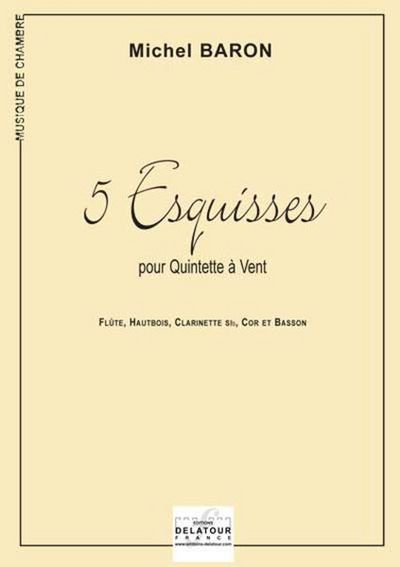 Picture of 5 ESQUISSES POUR QUINTETTE A VENT