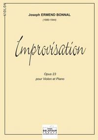 Picture of IMPROVISATION POUR VIOLON ET PIANO