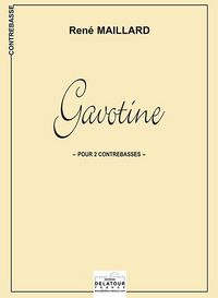 Picture of GAVOTINE POUR 2 CONTREBASSES
