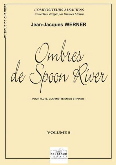 Picture of OMBRES DE SPOON RIVER POUR FLUTE, CLARINETTE ET PIANO