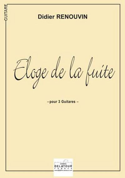 Picture of ELOGE DE LA FUITE (VERSION 3 GUITARES)