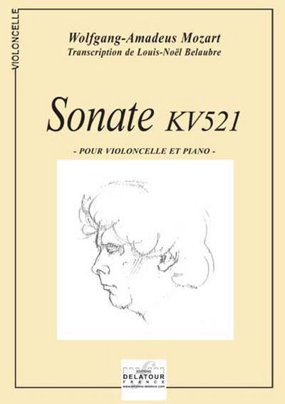 Image de SONATE KV 521 POUR VIOLONCELLE ET PIANO