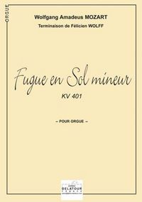 Image de FUGUE EN SOL MINEUR KV 401 POUR ORGUE