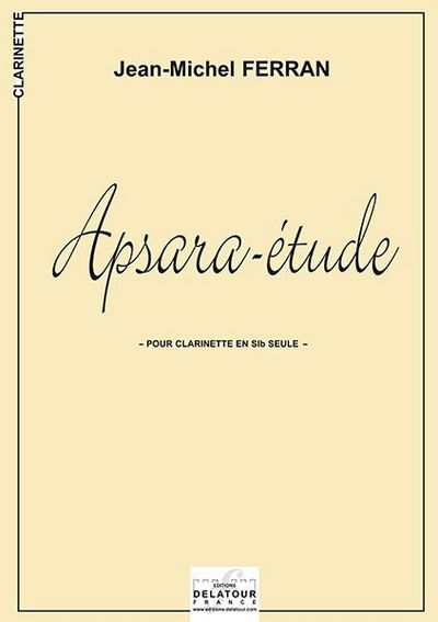 Picture of APSARA-ETUDE POUR CLARINETTE SEULE