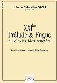 Picture of PRELUDE ET FUGUE N021 BWV 866 POUR GUITARE