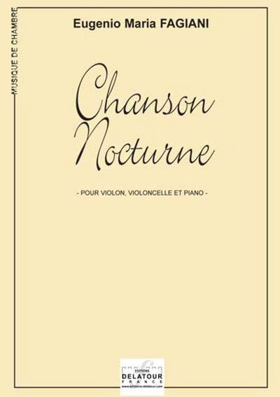Image de CHANSON NOCTURNE POUR VIOLON, VIOLONCELLE ET PIANO