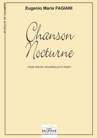 Image de CHANSON NOCTURNE POUR VIOLON, VIOLONCELLE ET PIANO