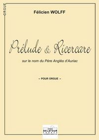 Image de PRELUDE ET RICERCARE SUR LE NOM DU PERE ANGLES D'AURIAC