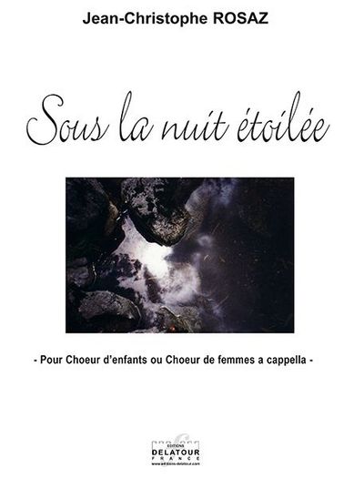 Image de SOUS LA NUIT ETOILEE POUR CHOEUR D'ENFANTS