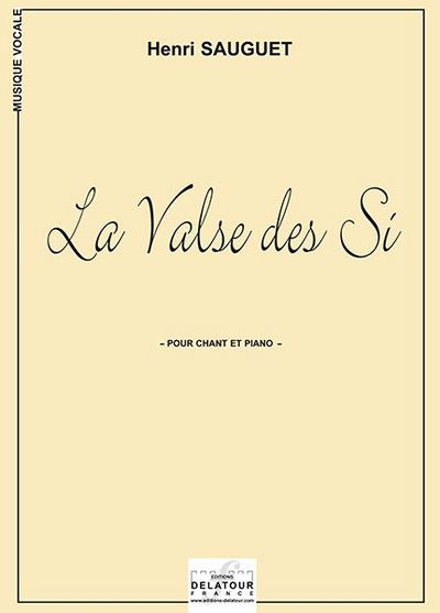 Picture of LA VALSE DES SI POUR CHANT ET PIANO