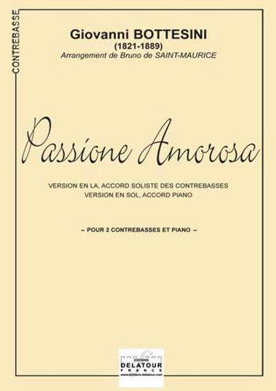 Picture of PASSIONE AMOROSA (REDUCTION PIANO-CONTREBASSES)