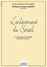 Image de L'ENLEVEMENT AU SERAIL K,384 POUR PIANO A 4 MAINS