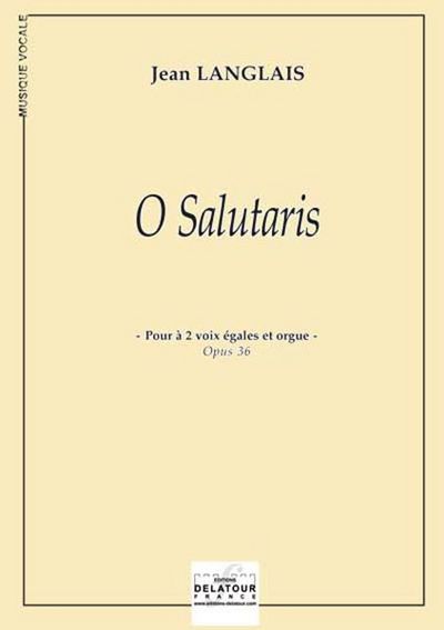 Picture of O SALUTARIS POUR 2 VOIX ET ORGUE (EDITION ECONOMIQUE)