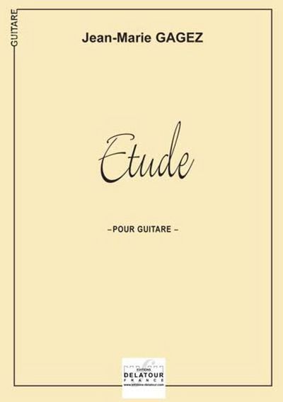 Picture of ETUDE POUR GUITARE