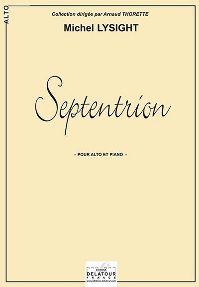 Picture of SEPTENTRION (VERSION ALTO ET PIANO)