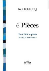 Picture of 6 PIECES POUR FLUTE ET PIANO