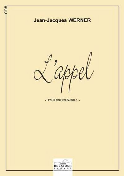 Picture of L'APPEL POUR COR SOLO